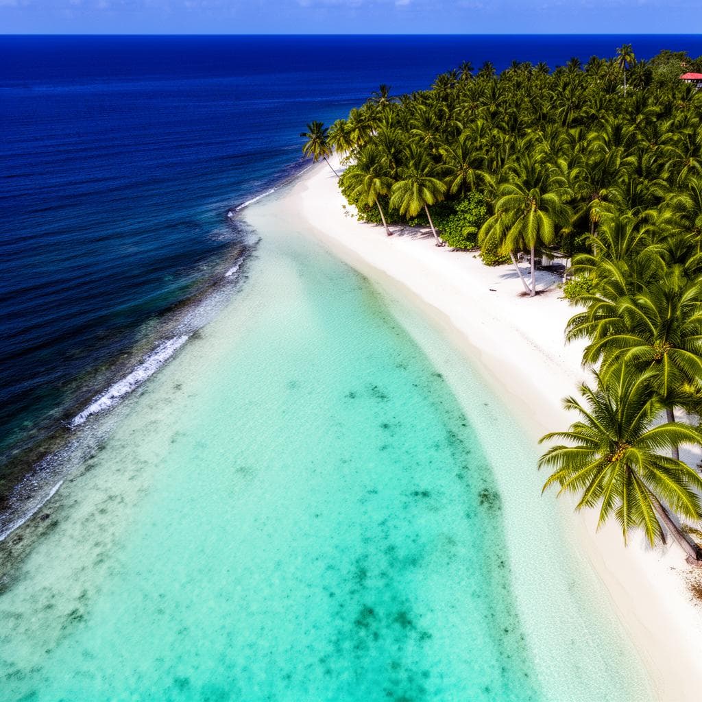 Zanzibar turquoise waters